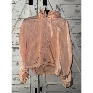 Free People Movement The Way Home Packable Jacket Peach Light Orange Small